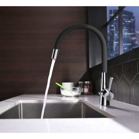 Смеситель LEMARK Comfort LM3075C для кухни с подключением к фильтру с питьевой водой, хром Смеситель LEMARK Comfort LM3075C для кухни с подключением к фильтру с питьевой водой, хром