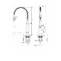 Смеситель LEMARK Linara LM0413C для кухни с гибким изливом Смеситель LEMARK Linara LM0413C для кухни с гибким изливом