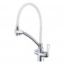 Смеситель LEMARK Comfort LM3070C-White для кухни с подключением к фильтру с питьевой водой Смеситель LEMARK Comfort LM3070C-White для кухни с подключением к фильтру с питьевой водой