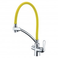 Смеситель LEMARK Comfort LM3070C-Yellow для кухни с подключением к фильтру с питьевой водой