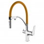 Смеситель LEMARK Comfort LM3074C-Orange для кухни с гибким изливом, с подключением к фильтру с питьевой водой Смеситель LEMARK Comfort LM3074C-Orange для кухни с гибким изливом, с подключением к фильтру с питьевой водой