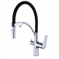 Смеситель LEMARK Comfort LM3074C для кухни с гибким изливом, с подключением к фильтру с питьевой водой
