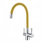 Смеситель LEMARK Comfort LM3075C-Yellow для кухни с гибким изливом, с подключением к фильтру с питьевой водой Смеситель LEMARK Comfort LM3075C-Yellow для кухни с гибким изливом, с подключением к фильтру с питьевой водой