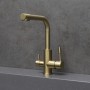Смеситель LEMARK Expert LM5061LGN для кухни с подключением к фильтру с питьевой водой Смеситель LEMARK Expert LM5061LGN для кухни с подключением к фильтру с питьевой водой