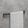 LEMARK | Полотенцедержатель LEMARK SMOOTH LINE одинарный, графит LEMARK | Полотенцедержатель LEMARK SMOOTH LINE одинарный, графит