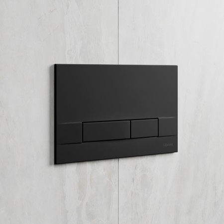 Кнопка смыва LEMARK BIT для инсталляции, механическая, черный матовый soft touch 9802006 Кнопка смыва LEMARK BIT для инсталляции, механическая, черный матовый soft touch 9802006
