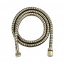 Душевой шланг LEMARK LE8037B-Bronze двухзагибный 1,5 м, TURN-FREE, латунь, покрытие бронза, блистер Душевой шланг LEMARK LE8037B-Bronze двухзагибный 1,5 м, TURN-FREE, латунь, покрытие бронза, блистер
