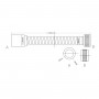 Душевой шланг LEMARK LE8043P ПВХ 1,5 м, блистер Душевой шланг LEMARK LE8043P ПВХ 1,5 м, блистер