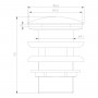 Донный клапан LEMARK Jasmine LM6680B, бронза Донный клапан LEMARK Jasmine LM6680B, бронза
