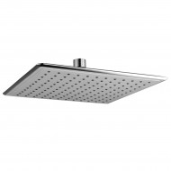 Душевая лейка верхняя LEMARK LM8036C 1-функциональная, квадратная 250х250 мм, хром