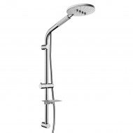 Душевой комплект LEMARK LM8072C стойка душевая с лейкой 3-функц., мыльницей и шлангом 1,5 м., хром