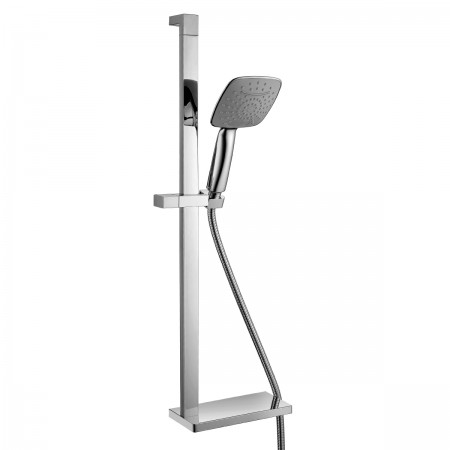Душевой комплект LEMARK LM8073C стойка душевая с лейкой 2-функц., полочкой и шлангом 1,5 м., хром Душевой комплект LEMARK LM8073C стойка душевая с лейкой 2-функц., полочкой и шлангом 1,5 м., хром
