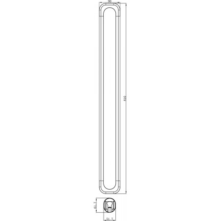 Душевая стойка LEMARK LM8074CG 810 мм с магнитным кронштейном, хром/зол, блистер Душевая стойка LEMARK LM8074CG 810 мм с магнитным кронштейном, хром/зол, блистер