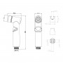 Комплект аксессуаров LEMARK LM8088C для биде, хром Комплект аксессуаров LEMARK LM8088C для биде, хром