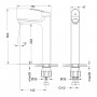 Смеситель LEMARK Linara LM0409C для раковины Смеситель LEMARK Linara LM0409C для раковины