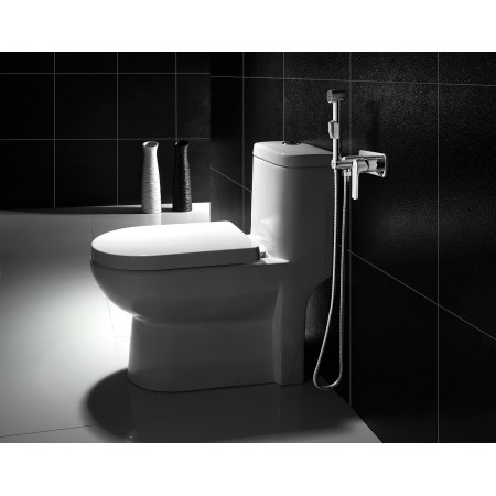 Смеситель LEMARK Plus Grace LM1519C с гигиеническим душем, встраиваемый Смеситель LEMARK Plus Grace LM1519C с гигиеническим душем, встраиваемый