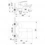 Смеситель LEMARK Plus Shape LM 1712С для ванны Смеситель LEMARK Plus Shape LM 1712С для ванны