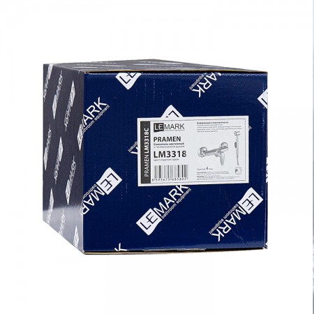Смеситель LEMARK Pramen LM3318G с гигиеническим душем Смеситель LEMARK Pramen LM3318G с гигиеническим душем