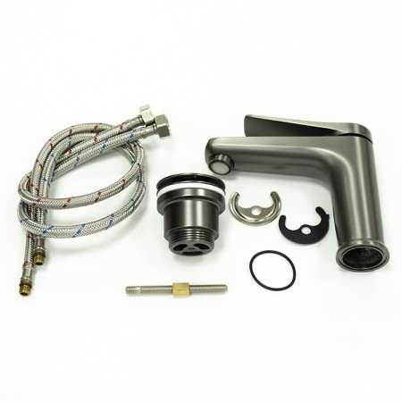 Смеситель LEMARK Bronx LM3706GM для раковины Смеситель LEMARK Bronx LM3706GM для раковины