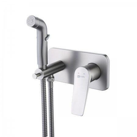 Смеситель LEMARK Bronx LM3720GM с гигиеническим душем, встраиваемый Смеситель LEMARK Bronx LM3720GM с гигиеническим душем, встраиваемый