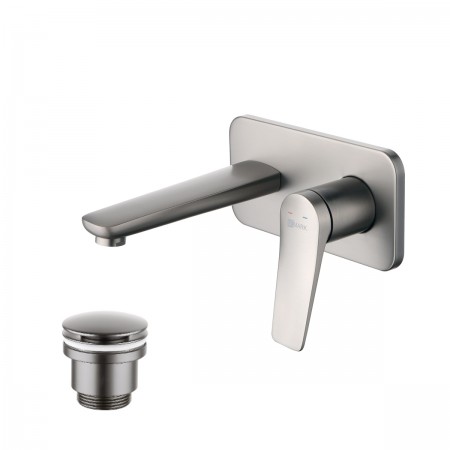 Смеситель LEMARK Bronx LM3726GM для раковины, встраиваемый Смеситель LEMARK Bronx LM3726GM для раковины, встраиваемый