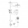 Смеситель LEMARK Bronx LM3729GM для ванны и душа, встраиваемый Смеситель LEMARK Bronx LM3729GM для ванны и душа, встраиваемый