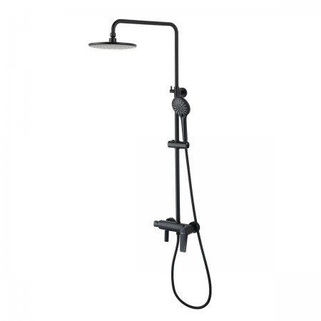 Смеситель LEMARK Bronx LM3762BL для душа с регулируемой высотой штанги Смеситель LEMARK Bronx LM3762BL для душа с регулируемой высотой штанги
