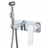 Смеситель LEMARK Allegro LM5919CW с гигиеническим душем, встраиваемый
