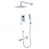 Смеситель LEMARK Allegro LM5922CW для ванны и душа, встраиваемый