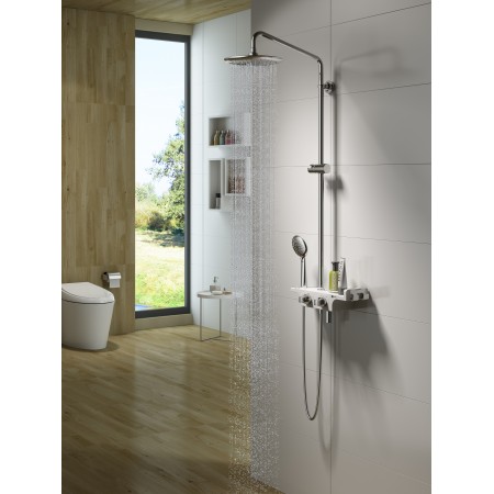 Смеситель LEMARK Tropic LM7008С для ванны и душа, термостатический Смеситель LEMARK Tropic LM7008С для ванны и душа, термостатический