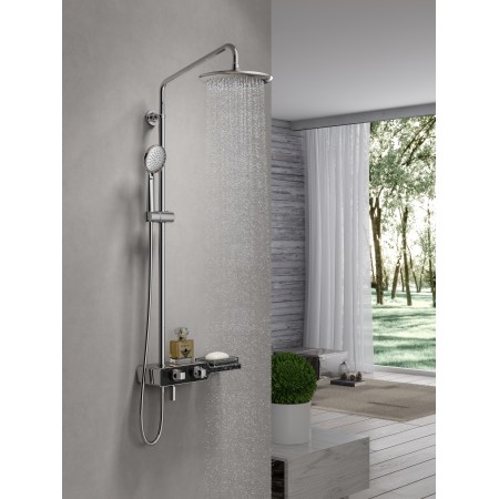 Смеситель LEMARK Tropic LM7009С для ванны и душа, термостатический Смеситель LEMARK Tropic LM7009С для ванны и душа, термостатический