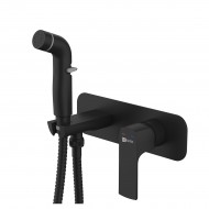 Смеситель LEMARK Ursus LM7220BL с гигиеническим душем, встраиваемый