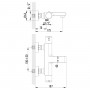 Смеситель LEMARK Yeti LM7832C для ванны, термостатический Смеситель LEMARK Yeti LM7832C для ванны, термостатический