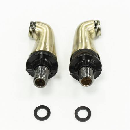 Комплект переходников LEMARK LM8556BR для установки настенного смесителя на борт ванны 2 шт., бронза Комплект переходников LEMARK LM8556BR для установки настенного смесителя на борт ванны 2 шт., бронза