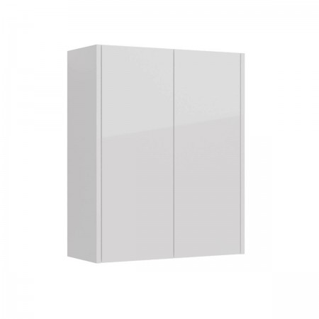 Шкаф LEMARK COMBI 60 см подвесной, 2-х дверный, цвет корпуса, фасада: Белый глянец Шкаф LEMARK COMBI 60 см подвесной, 2-х дверный, цвет корпуса, фасада: Белый глянец