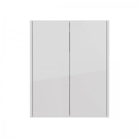 Шкаф LEMARK COMBI 60 см подвесной, 2-х дверный, цвет корпуса, фасада: Белый глянец Шкаф LEMARK COMBI 60 см подвесной, 2-х дверный, цвет корпуса, фасада: Белый глянец