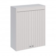 Шкаф LEMARK ROMANCE 60 см подвесной, 2-х дверный, цвет корпуса, фасада: Белый глянец