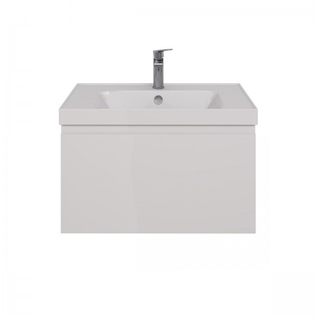 Тумба LEMARK VEON MINI 70 см под 1 раковину, подвесная,1 ящик, цвет корпуса, фасада: Белый глянец Тумба LEMARK VEON MINI 70 см под 1 раковину, подвесная,1 ящик, цвет корпуса, фасада: Белый глянец