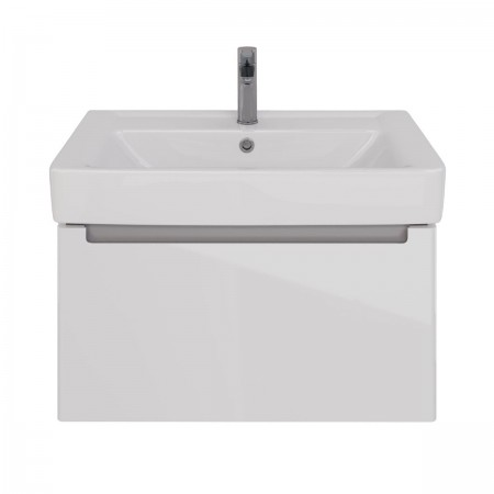Тумба LEMARK BUNO MINI 80 см под 1 раковину, подвесная,1 ящик, цвет корпуса, фасада: Белый глянец Тумба LEMARK BUNO MINI 80 см под 1 раковину, подвесная,1 ящик, цвет корпуса, фасада: Белый глянец