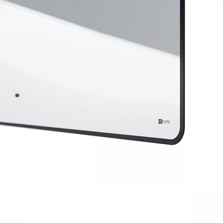 Зеркало LEMARK MIOBLACK 100х80 см с интерьерной подсветкой, с подогревом Зеркало LEMARK MIOBLACK 100х80 см с интерьерной подсветкой, с подогревом