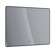 Зеркало LEMARK MIOBLACK 120х80 см с интерьерной подсветкой, с подогревом