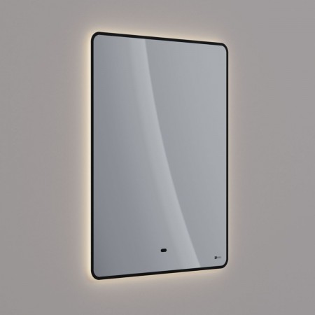 Зеркало LEMARK MIOBLACK 60х80 см с интерьерной подсветкой, с подогревом Зеркало LEMARK MIOBLACK 60х80 см с интерьерной подсветкой, с подогревом