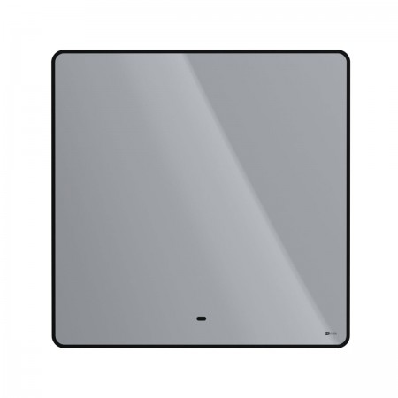 Зеркало LEMARK MIOBLACK 80х80 см с интерьерной подсветкой, с подогревом Зеркало LEMARK MIOBLACK 80х80 см с интерьерной подсветкой, с подогревом