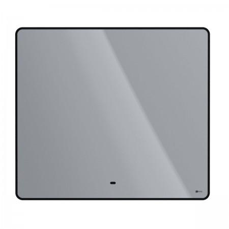 Зеркало LEMARK MIOBLACK 90х80 см с интерьерной подсветкой, с подогревом Зеркало LEMARK MIOBLACK 90х80 см с интерьерной подсветкой, с подогревом