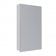 Шкаф зеркальный LEMARK UNIVERSAL 45х80 см 1 дверный, петли слева, цвет корпуса: Белый глянец