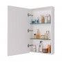 Шкаф зеркальный LEMARK UNIVERSAL 45х80 см 1 дверный, петли слева, цвет корпуса: Белый глянец Шкаф зеркальный LEMARK UNIVERSAL 45х80 см 1 дверный, петли слева, цвет корпуса: Белый глянец
