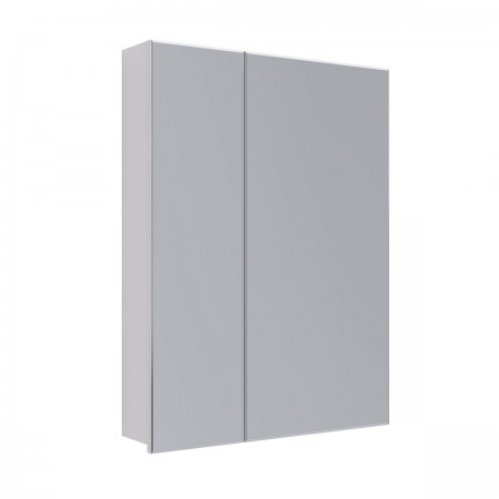 Шкаф зеркальный LEMARK UNIVERSAL 60х80 см 2-х дверный, цвет корпуса: Белый глянец Шкаф зеркальный LEMARK UNIVERSAL 60х80 см 2-х дверный, цвет корпуса: Белый глянец